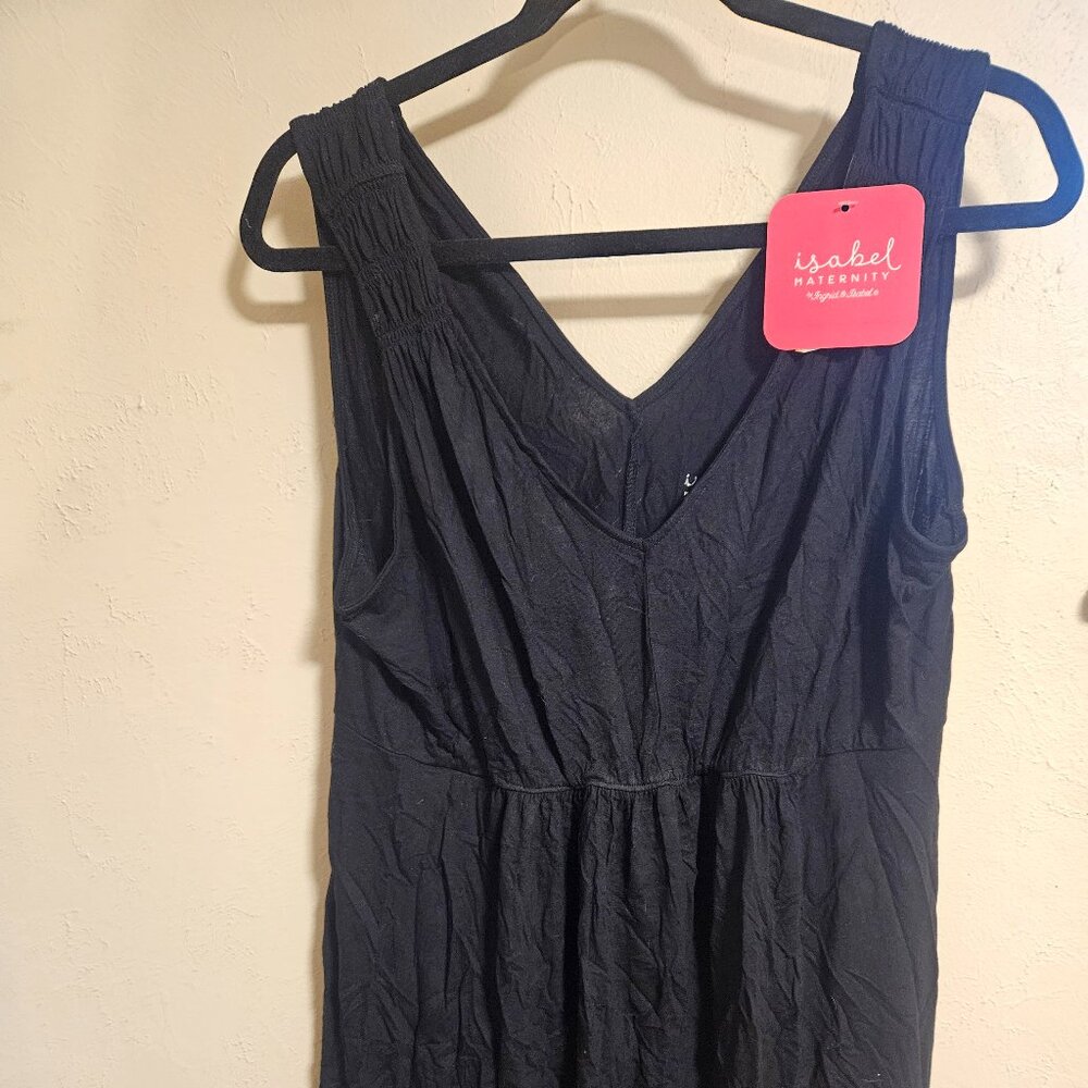 Black Isabel Maternity XXL